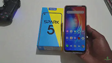 Tecno Spark 5 Unboxing and Hands on: A 5000 mAh battery Phone